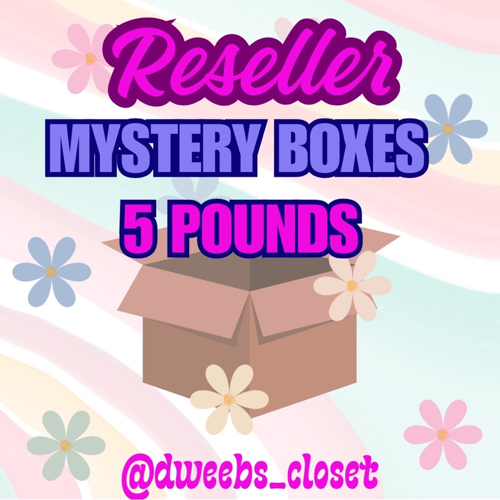 Reseller Mystery‎ Bundle Box - 5 pounds of ready-to-sell clothing